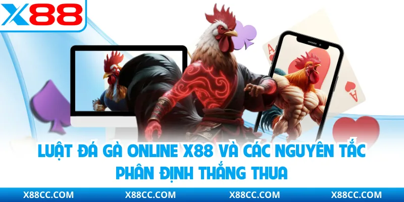 Luật Đá Gà Online X88 Và Các Nguyên Tắc Phân Định Thắng Thua 4 Luật đá gà online giúp xác định rõ cửa cược thắng thua