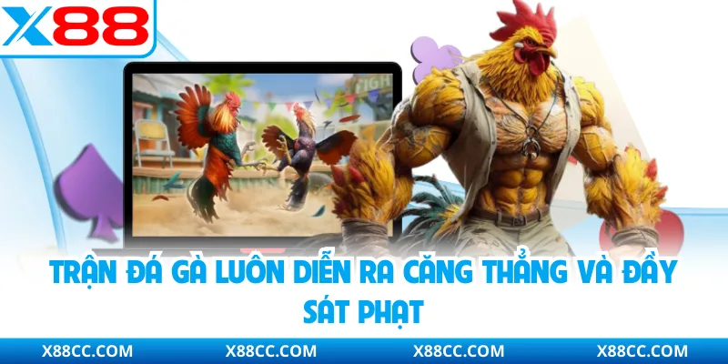 Đá Gà Cựa Dao X88 - Luật Thi Đấu Và Lý Do Được Yêu Thích 2 Trận đá gà luôn diễn ra căng thẳng và đầy sát phạt