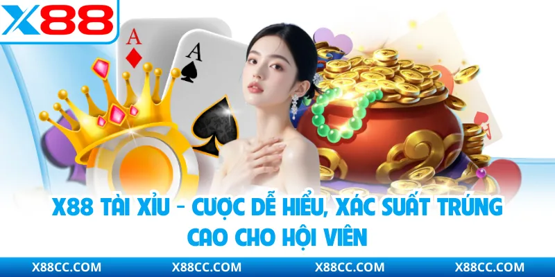 X88 Tài Xỉu - Cược Dễ Hiểu, Xác Suất Trúng Cao Cho Hội Viên 1 X88 Tài Xỉu - Cược Dễ Hiểu, Xác Suất Trúng Cao Cho Hội Viên